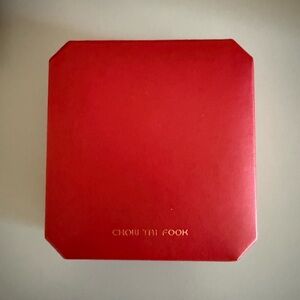 Chow Tai Fook women’s red jewelry square box